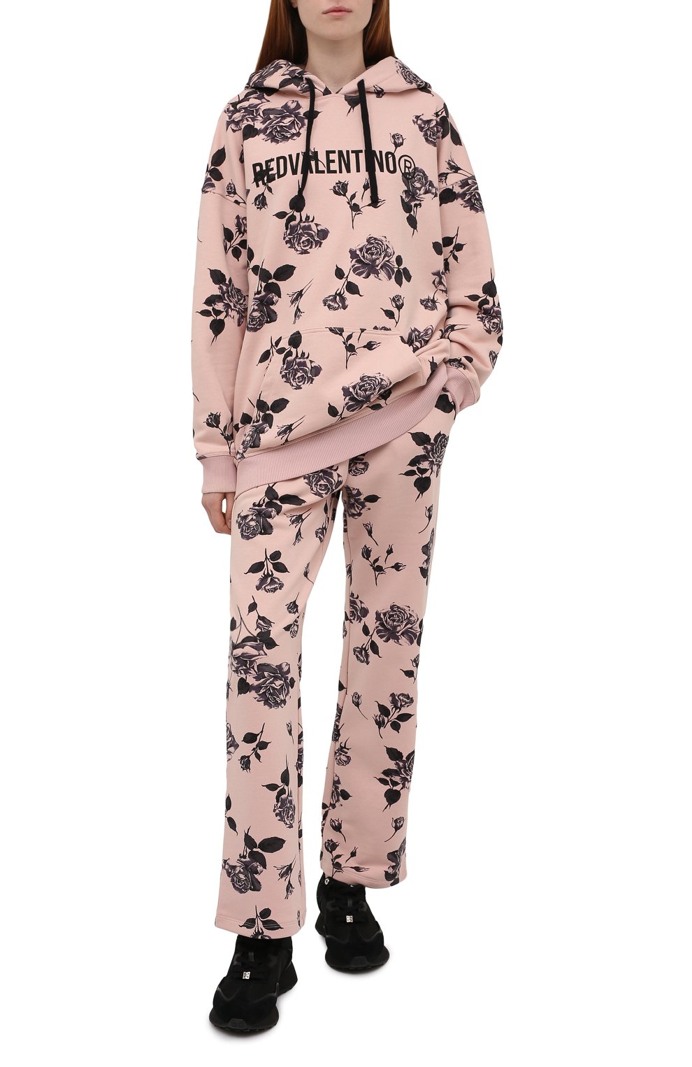 Хлопковое худи REDVALENTINO, арт. WR0MF08F/67V, фото 2