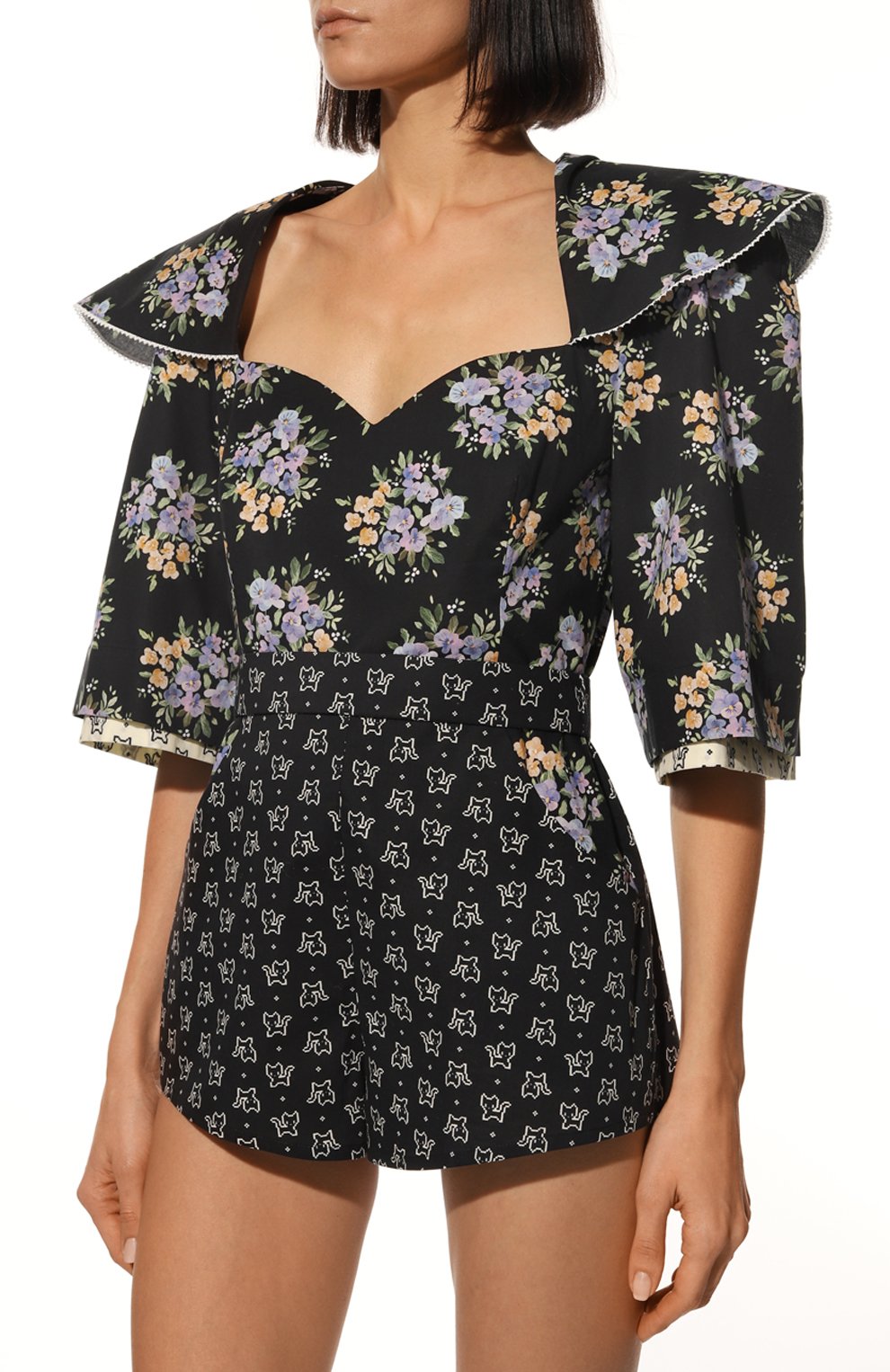 Хлопковый комбинезон ULYANA SERGEENKO, арт. JST004SS22P 1015т22, фото 3