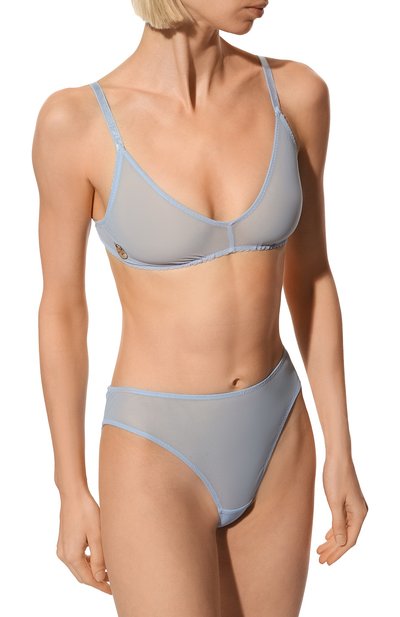 Бюстгальтер с мягкой чашкой LOVE & SWANS голубого цвета по цене 5500 руб., арт. PPB70AB, фото 2 Бюстгальтер с мягкой чашкой LOVE & SWANS, арт. PPB70AB, фото 2