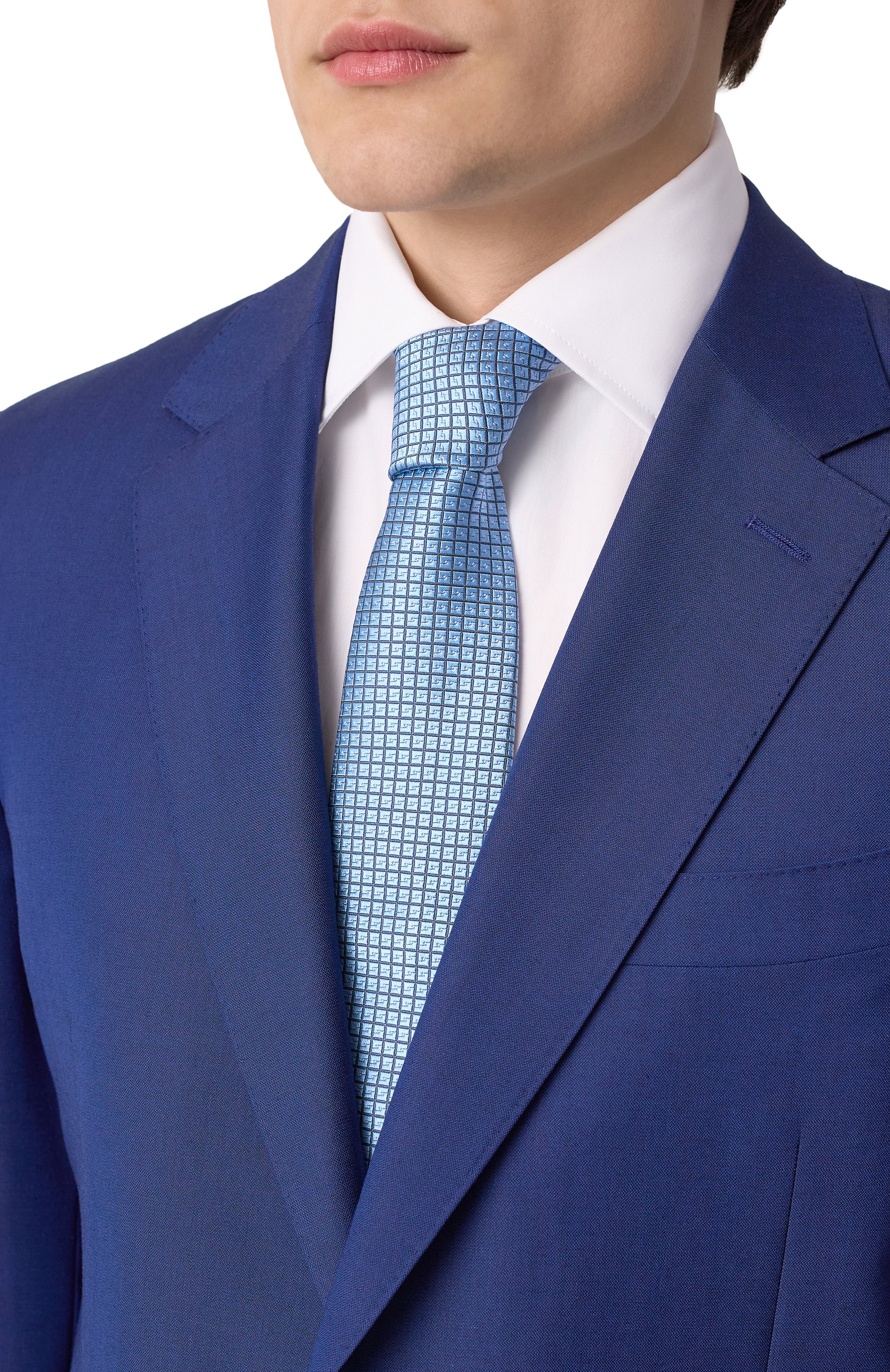 Шелковый галстук KITON, арт. UCRVKLC04L8301, фото 2