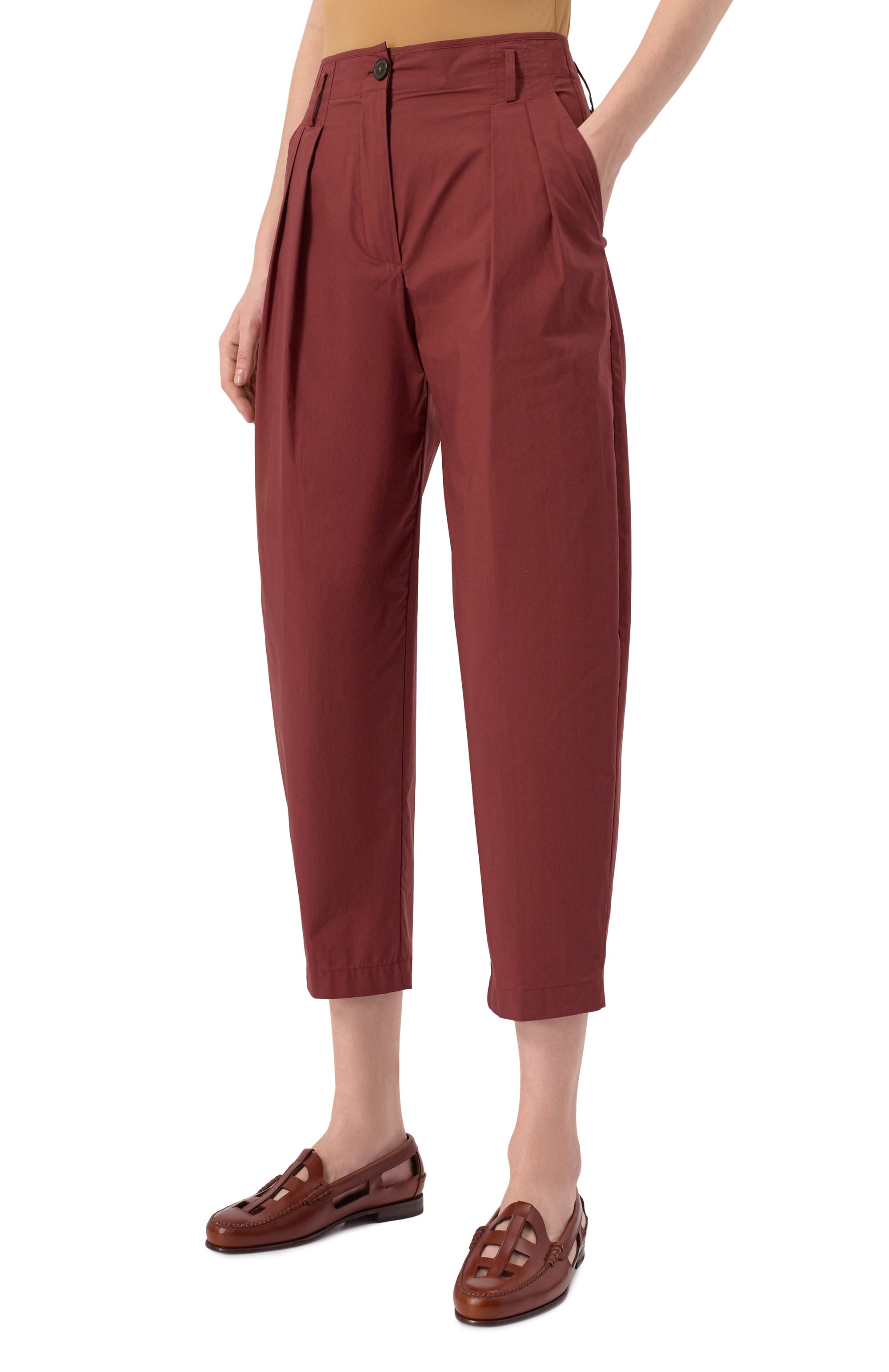 Хлопковые брюки ERIKA CAVALLINI, арт. P5SJ14, фото 3