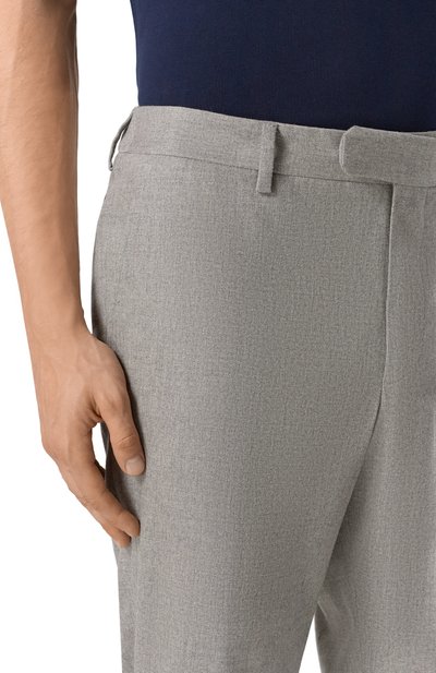 Брюки из шерсти и кашемира CORNELIANI, арт. 264530-2618535, фото 5