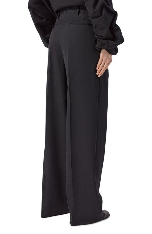 Шерстяные брюки Dries Van Noten 010922/3122 Чёрный  010922/3122 Фото 4