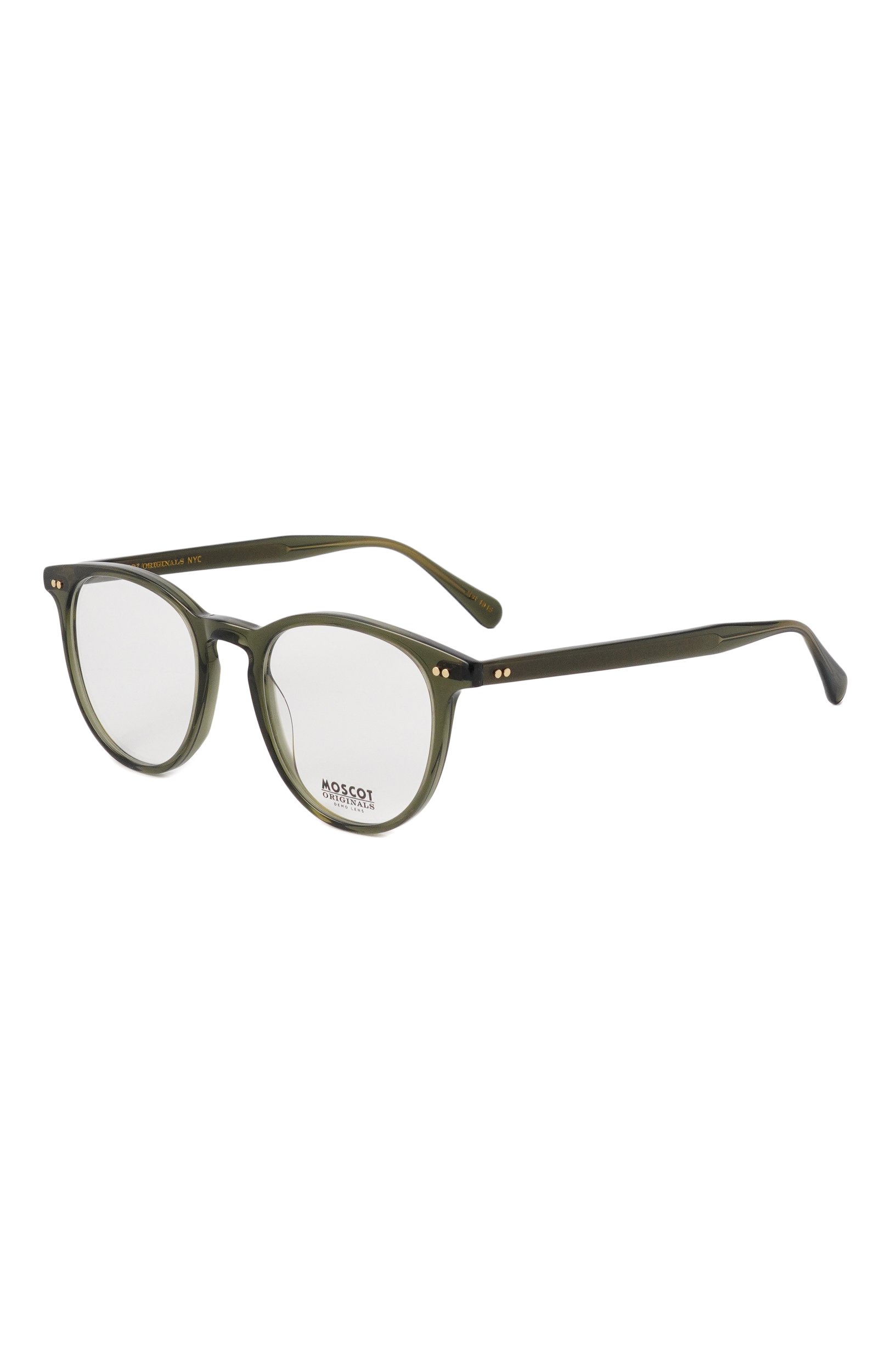 Оправа MOSCOT зеленого цвета по цене 41600 руб., арт. JARED DARK GREEN, фото 1 Оправа MOSCOT, арт. JARED DARK GREEN, фото 1