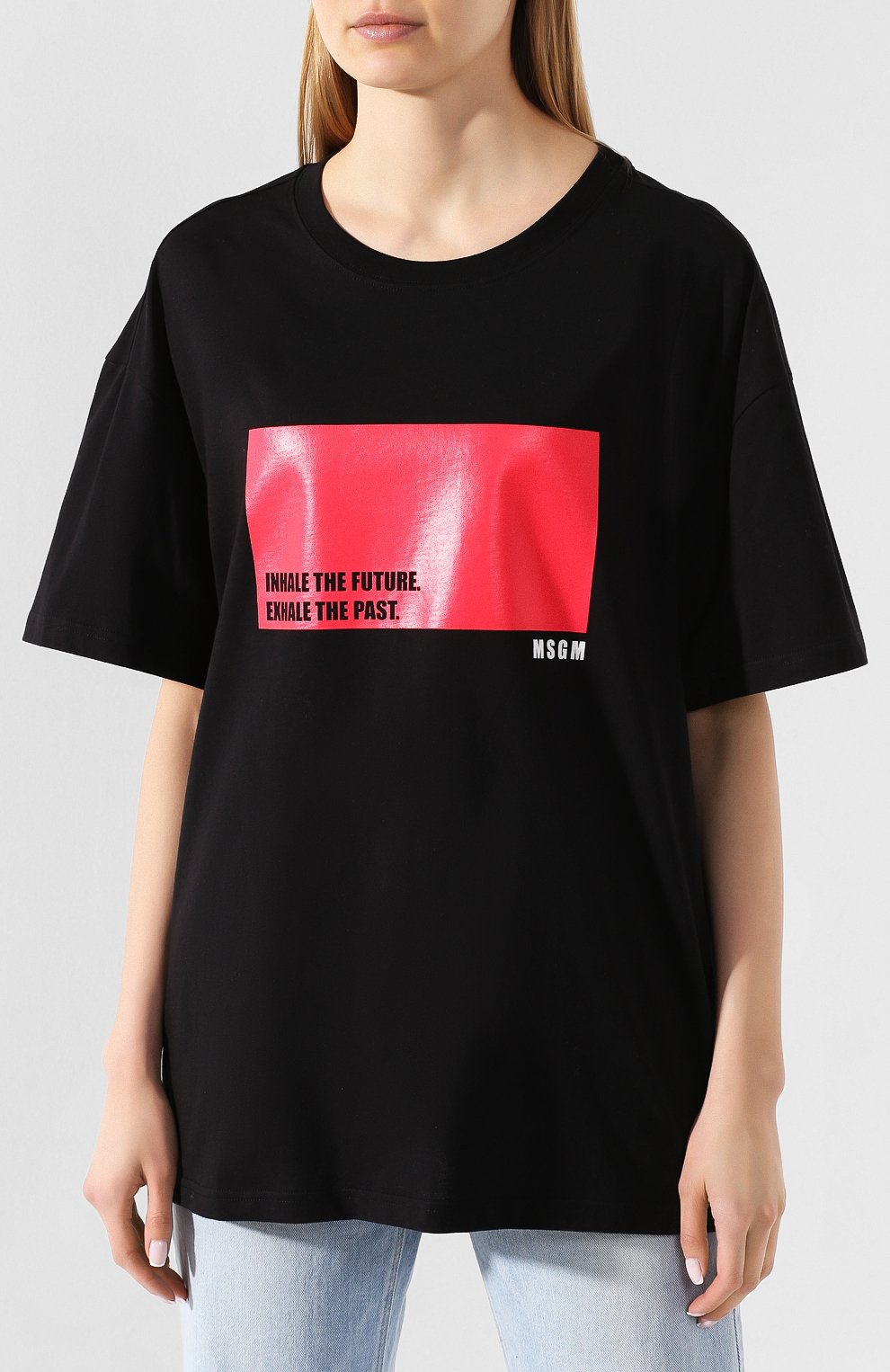 Хлопковая футболка MSGM, арт. 2845MDM07 207228, фото 3