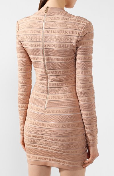 Платье из вискозы BALMAIN, арт. TF16202/K031, фото 4