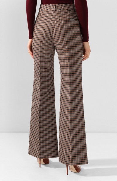 Шерстяные брюки VICTORIA BECKHAM, арт. TR WID 21102, фото 4