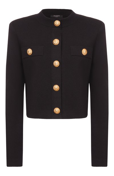 Женский кардиган из вискозы BALMAIN, арт. GF1KL000/KJ43