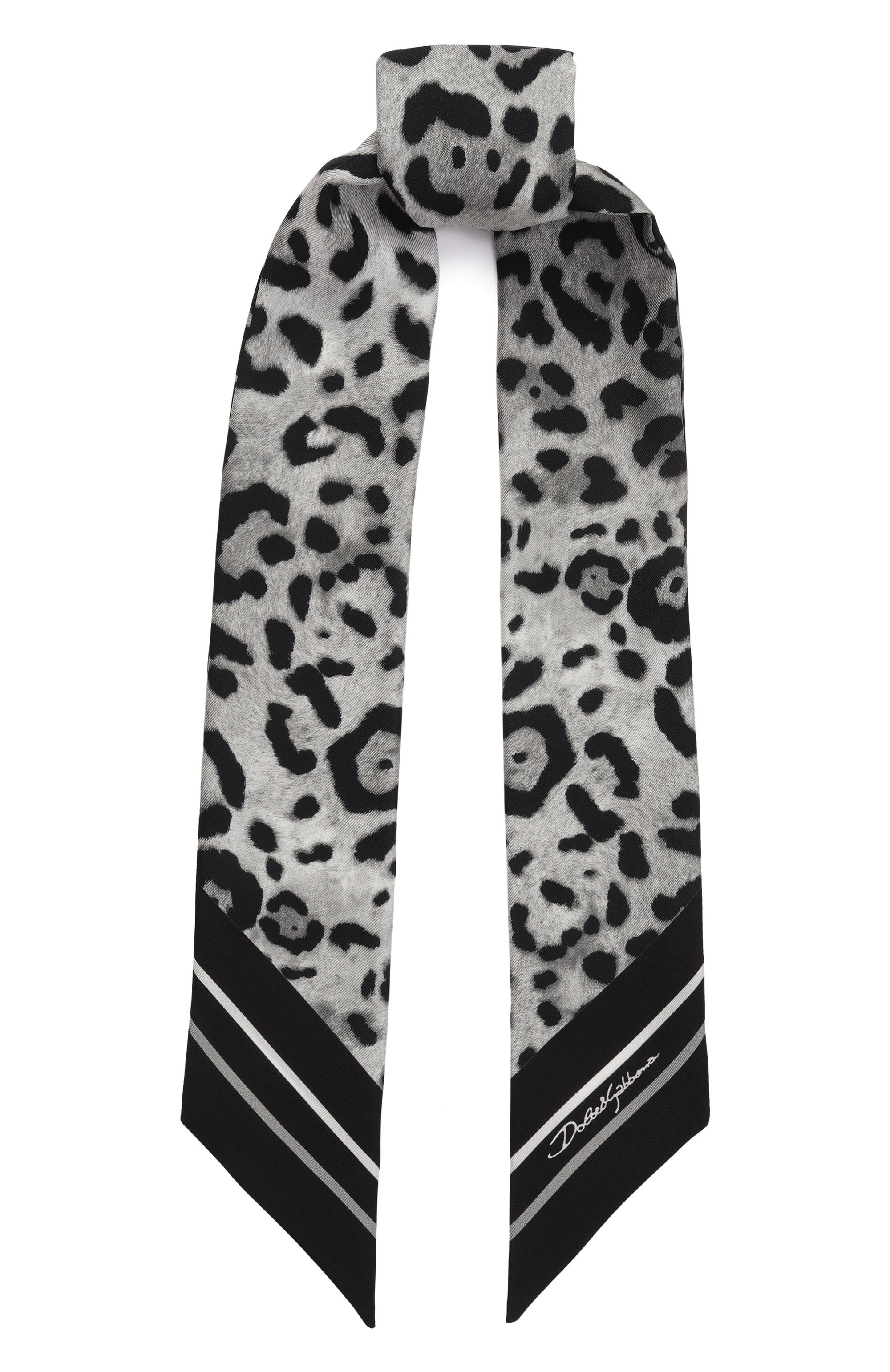 Шелковый шарф-твилли DOLCE & GABBANA, арт. FS215A/GDCUW, фото 1