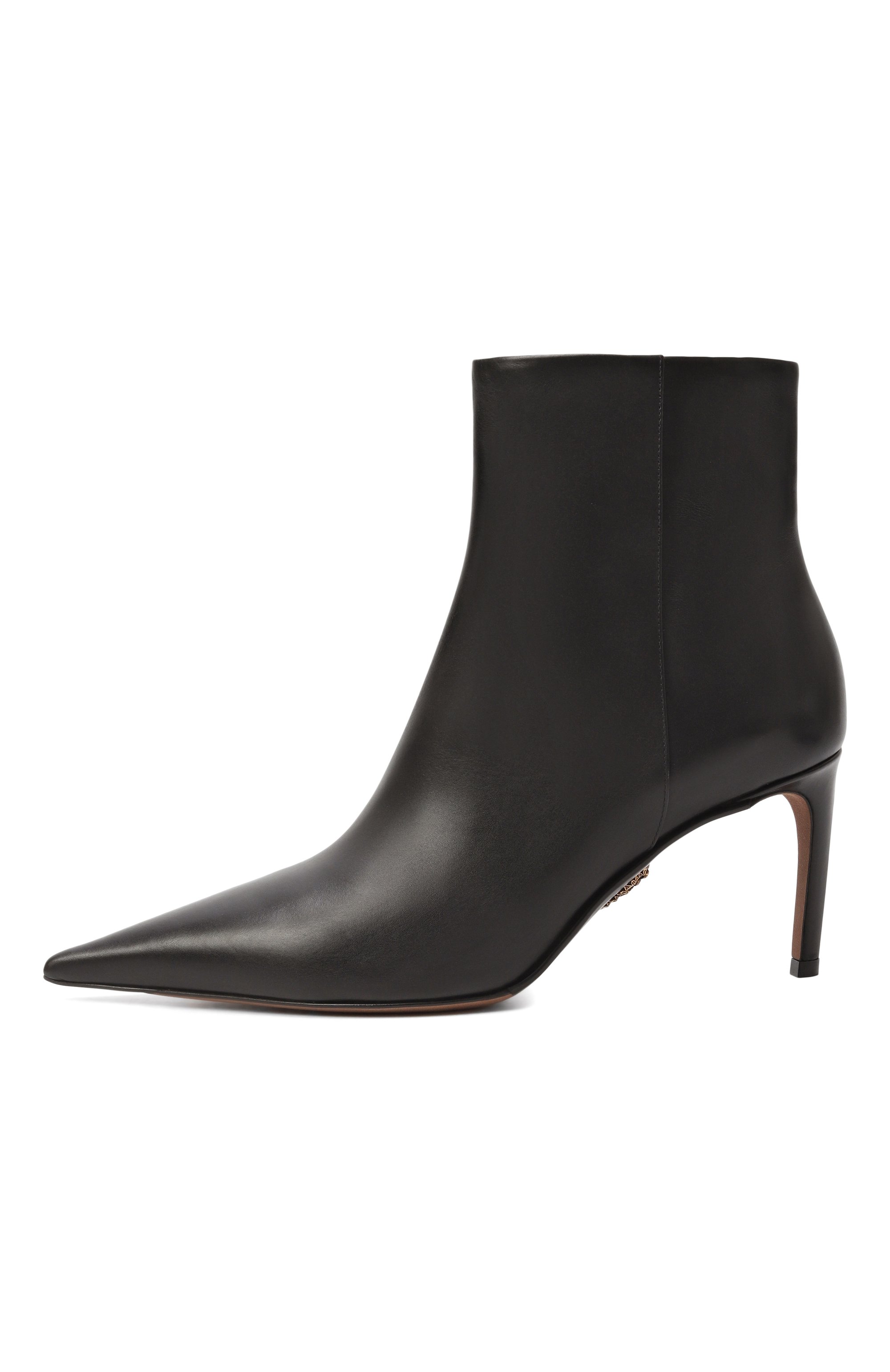 Кожаные ботильоны devotion 75 DOLCE & GABBANA, арт. CT1083/AP412, фото 4