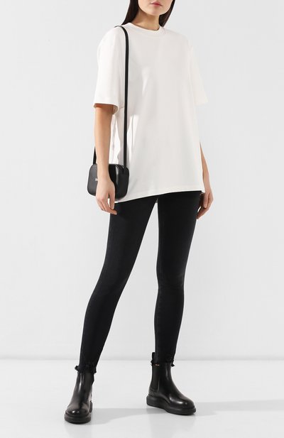 Футболка из смеси хлопка и вискозы ALEXANDERWANG.T, арт. 4CC2191069, фото 2