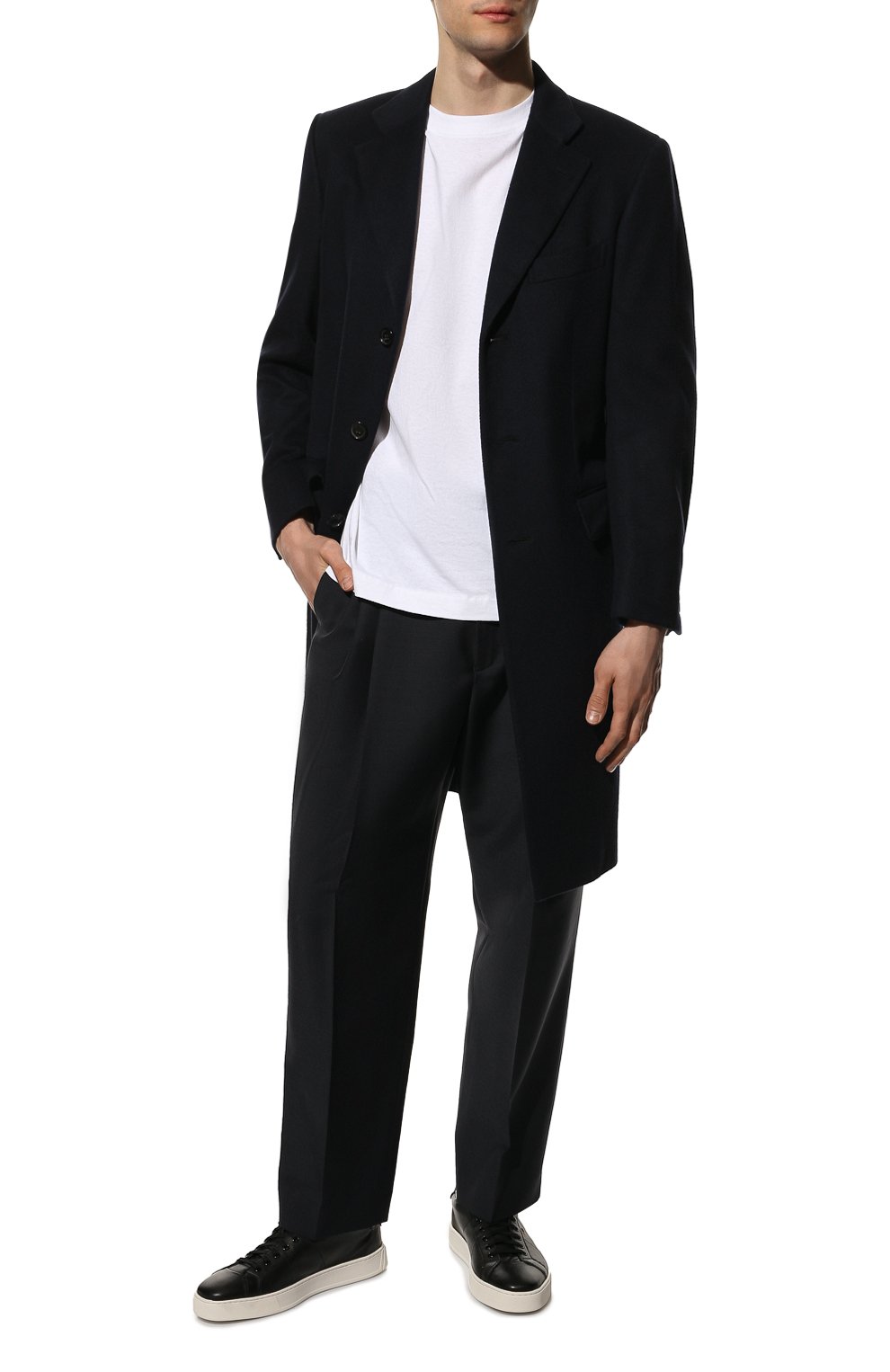 Кожаные кеды SANTONI, арт. MBGL21012PNNXESCN01, фото 2