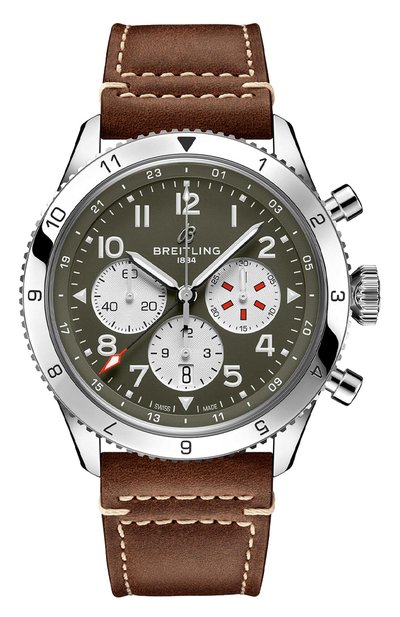 Мужские часы super avi b04 chronograph gmt 46 curtiss warhawk BREITLING, арт. AB04452A1L1X1