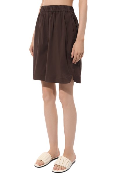 Хлопковые шорты WEEKEND MAX MARA, арт. OLIVETO 241614101, фото 3