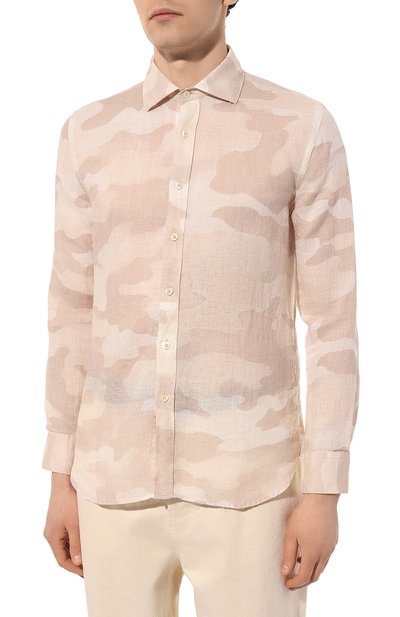 Льняная рубашка 120% LINO, арт. 31ALIM1311/000G248/100, фото 3