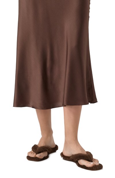 Меховые шлепанцы из норки RUBAN, арт. SN168.19.NOR800, фото 3