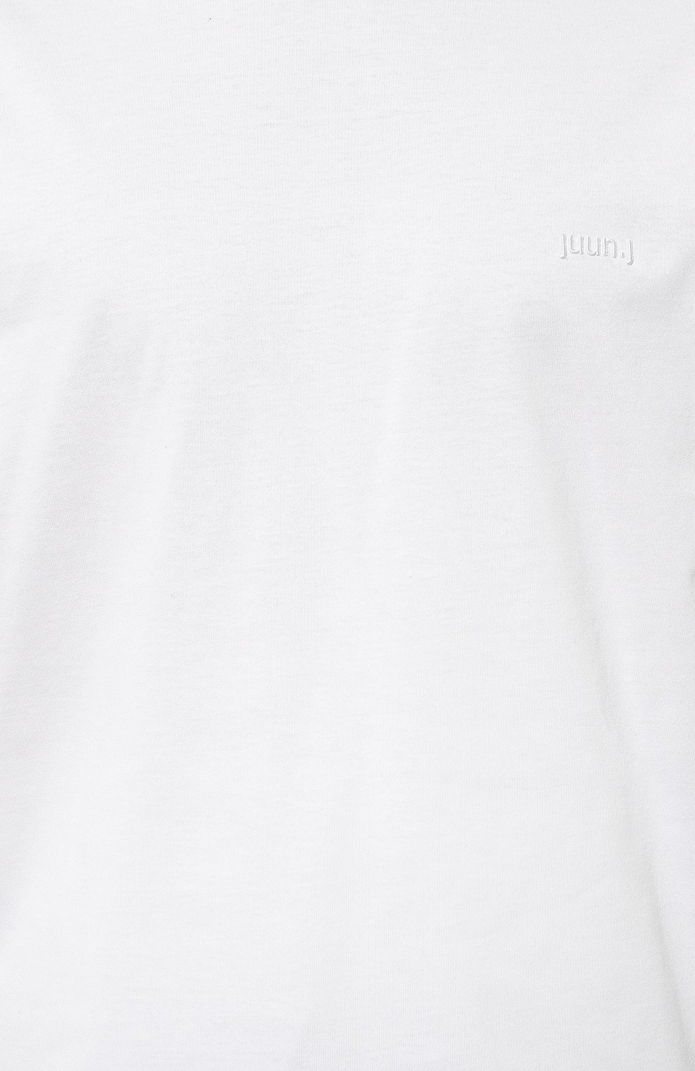 Хлопковая футболка JUUN.J белого цвета по цене 34850 руб., арт. JC4742PS1/1, фото 5 Хлопковая футболка JUUN.J, арт. JC4742PS1/1, фото 5