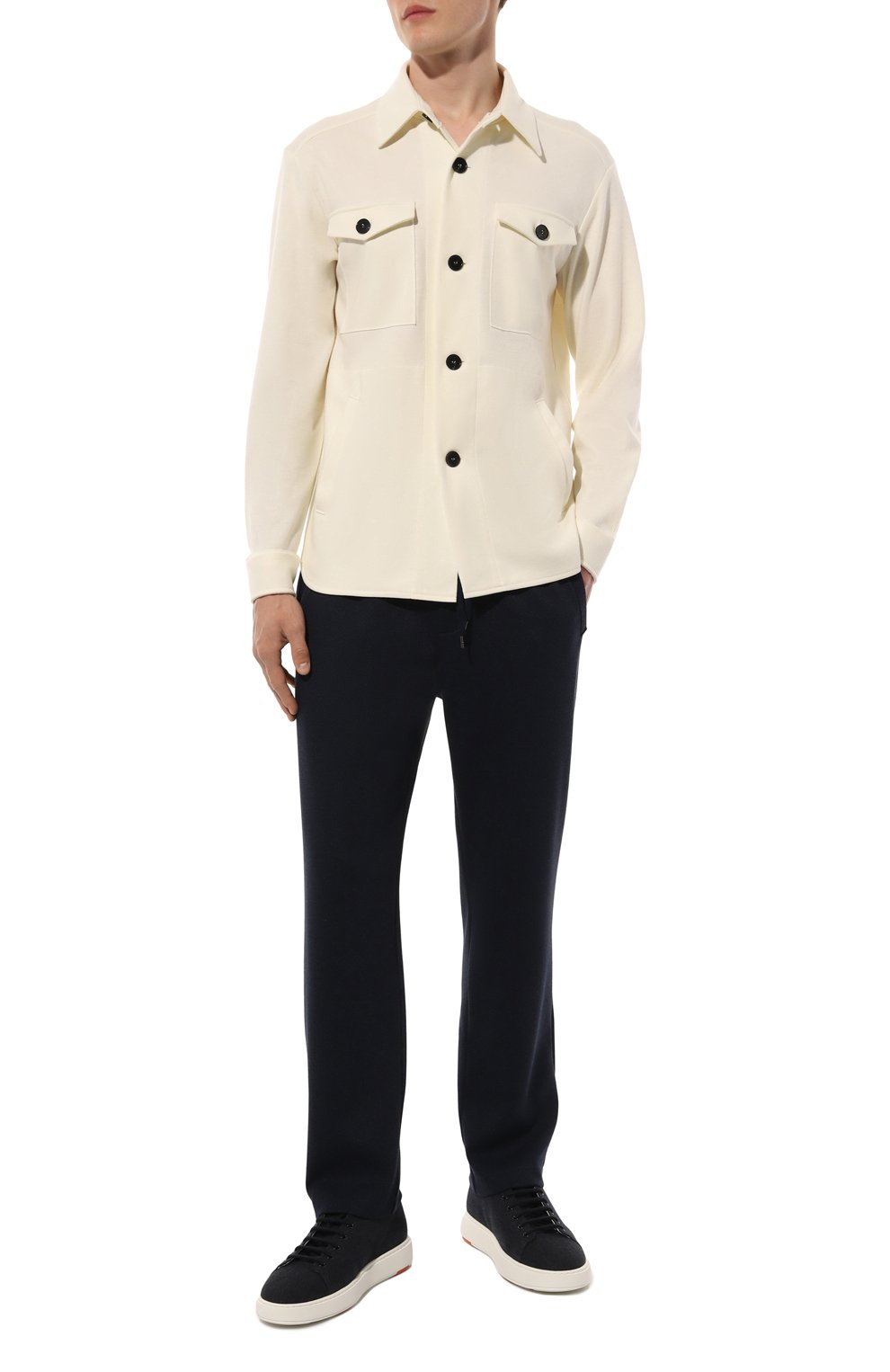 Шерстяная куртка-рубашка HARRIS WHARF LONDON, арт. C9320MYM, фото 2