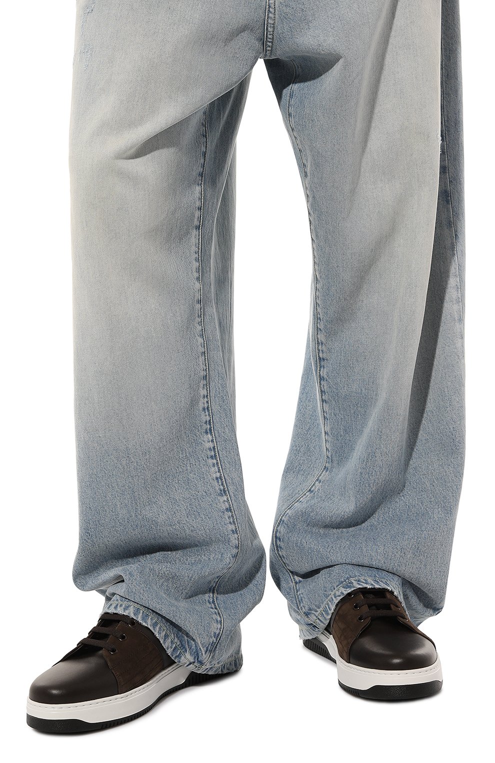 Кожаные кеды ZILLI, арт. H0001AM1013VSHB01, фото 3