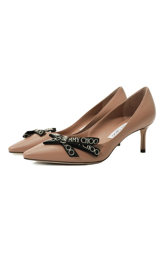 фото Кожаные туфли romy 60 jimmy choo