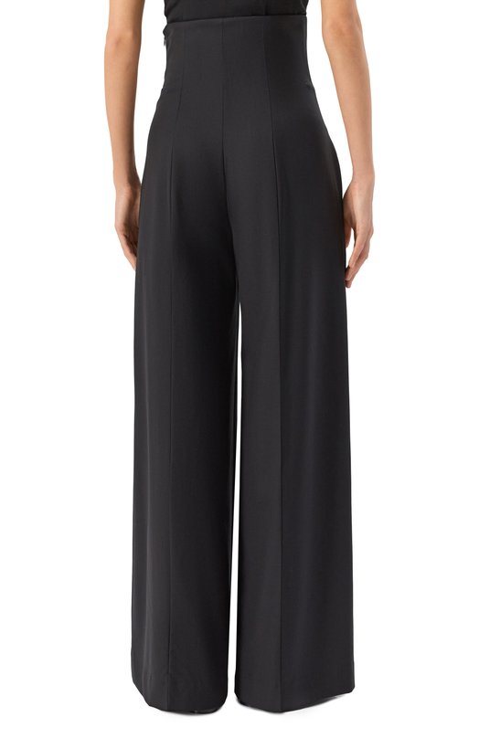 Шерстяные брюки Nina Ricci 25ACPA007/WV0324 Чёрный  25ACPA007/WV0324 Фото 4