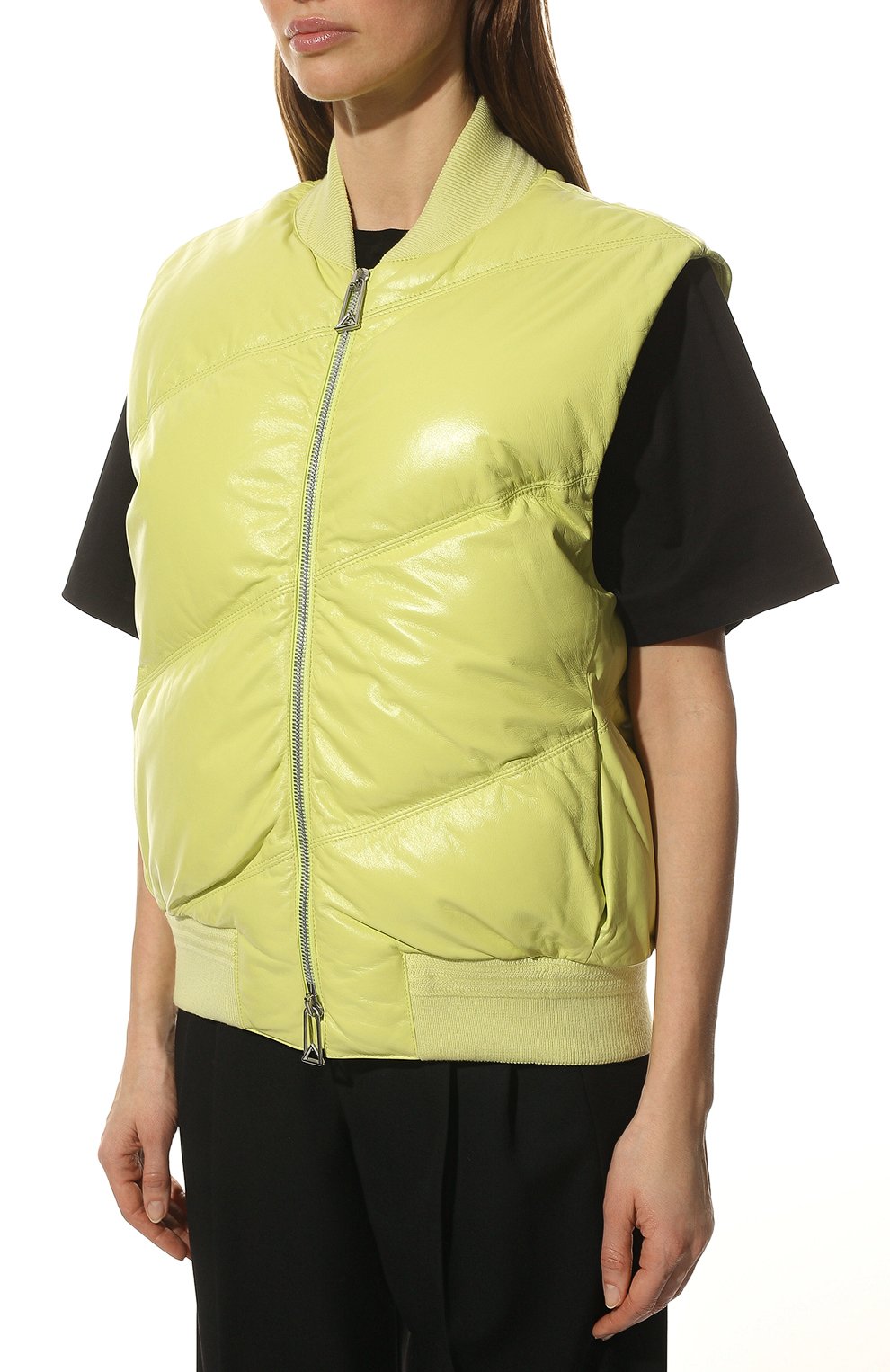 Кожаный жилет BOTTEGA VENETA, арт. 689012/VKLC0, фото 3