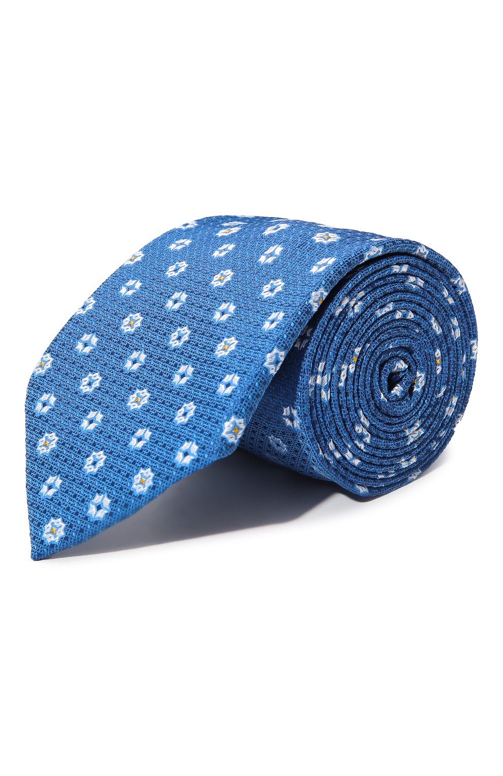 Шелковый галстук BROUBACK голубого цвета по цене 5995 руб., арт. TIE 8CM/15GG, фото 1 Шелковый галстук BROUBACK, арт. TIE 8CM/15GG, фото 1