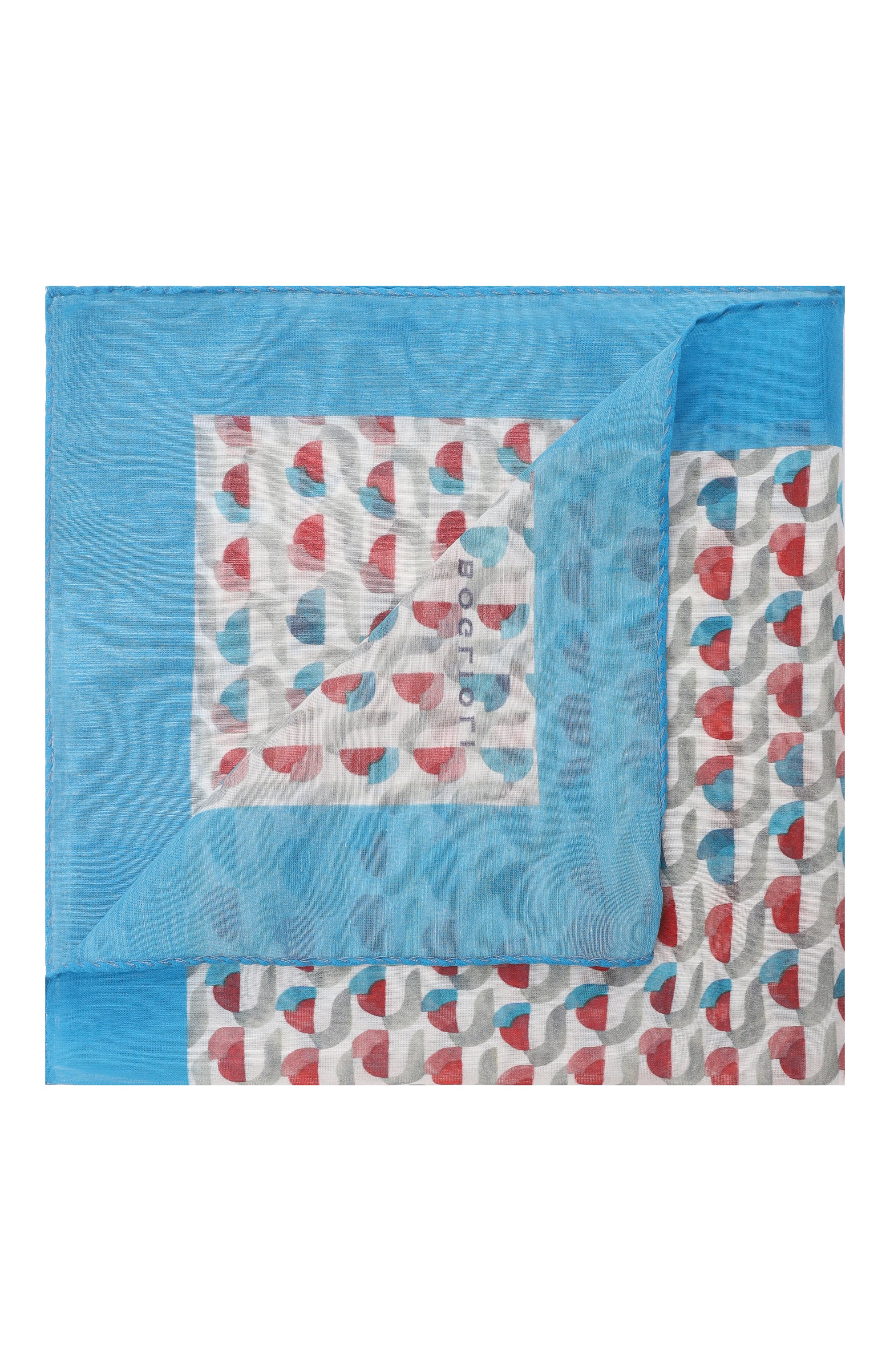 Платок из хлопка и шелка BOGLIOLI, арт. 20284/BEC953, фото 1