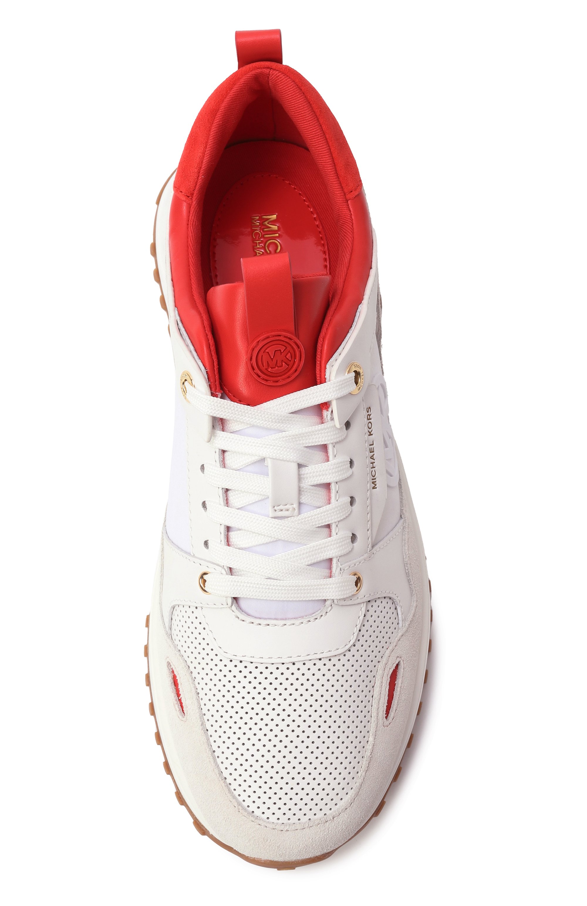 Кожаные кроссовки theo MICHAEL MICHAEL KORS, арт. 43R5THFS1D, фото 6
