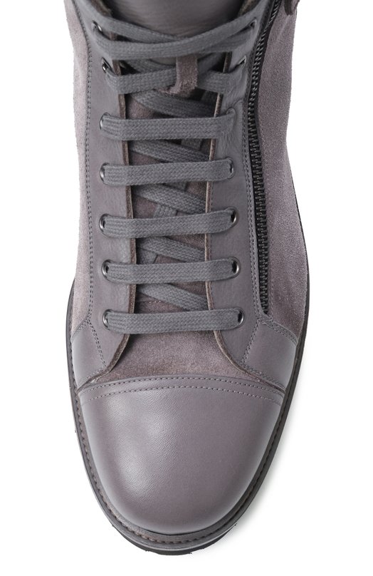 Кожаные ботинки W.Gibbs 0672004/SAVANA/CAM0SCI0 FUR Серый  0672004/SAVANA/CAM0SCI0 FUR Фото 6