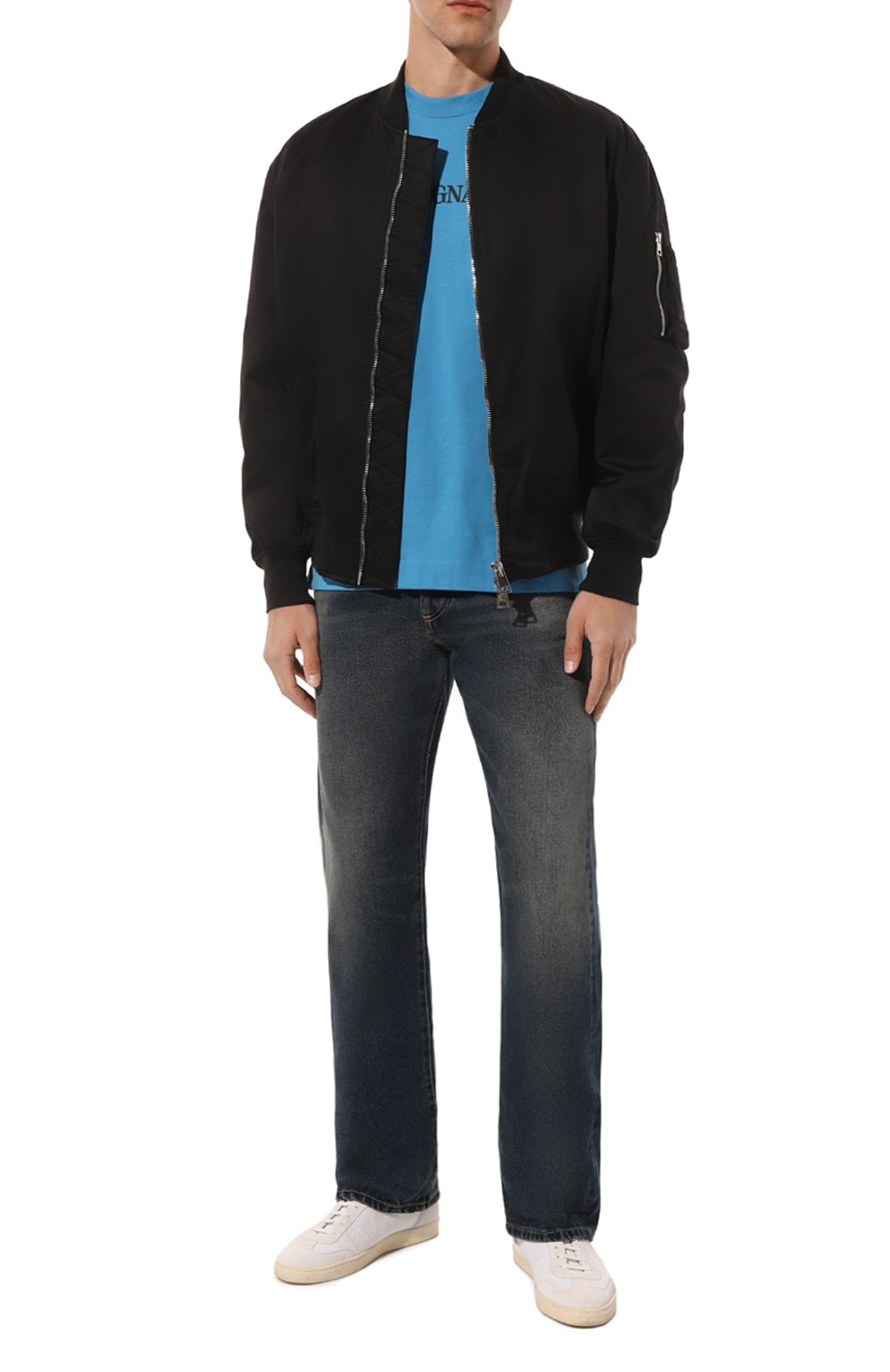 Хлопковая футболка ZEGNA, арт. UD364A7/D777, фото 2