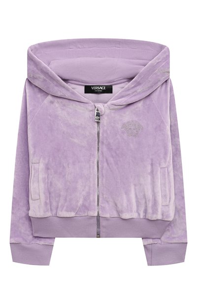 Велюровая толстовка VERSACE, арт. 1010509/1A11456/8-14, фото 1