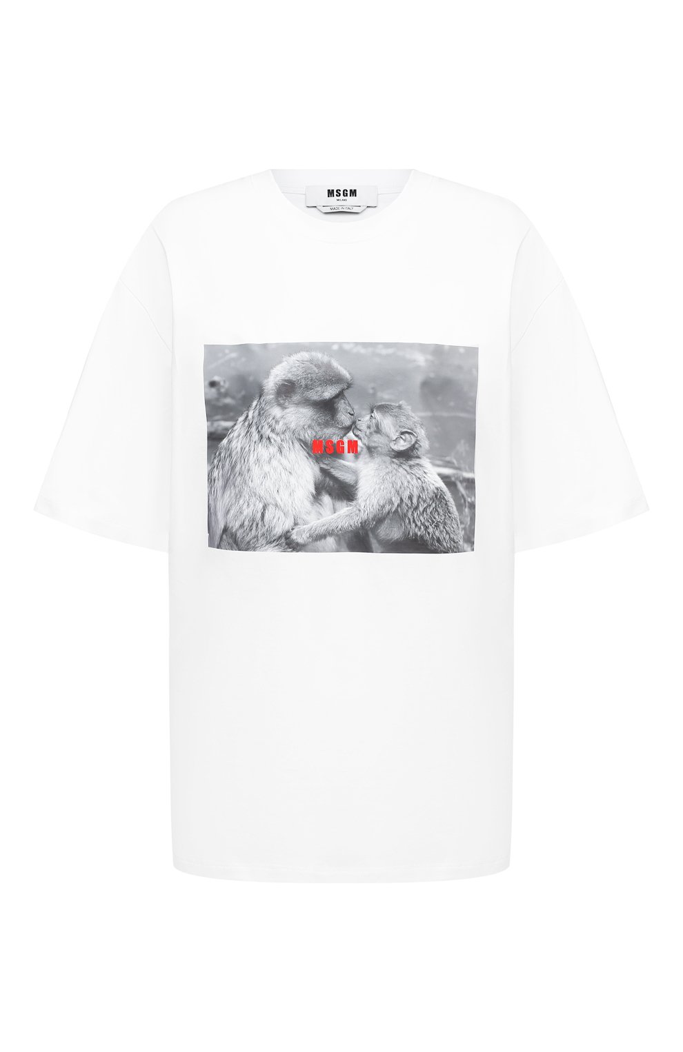 Хлоп ковая футболка MSGM, арт. 2943MDM77 207648, фото 1
