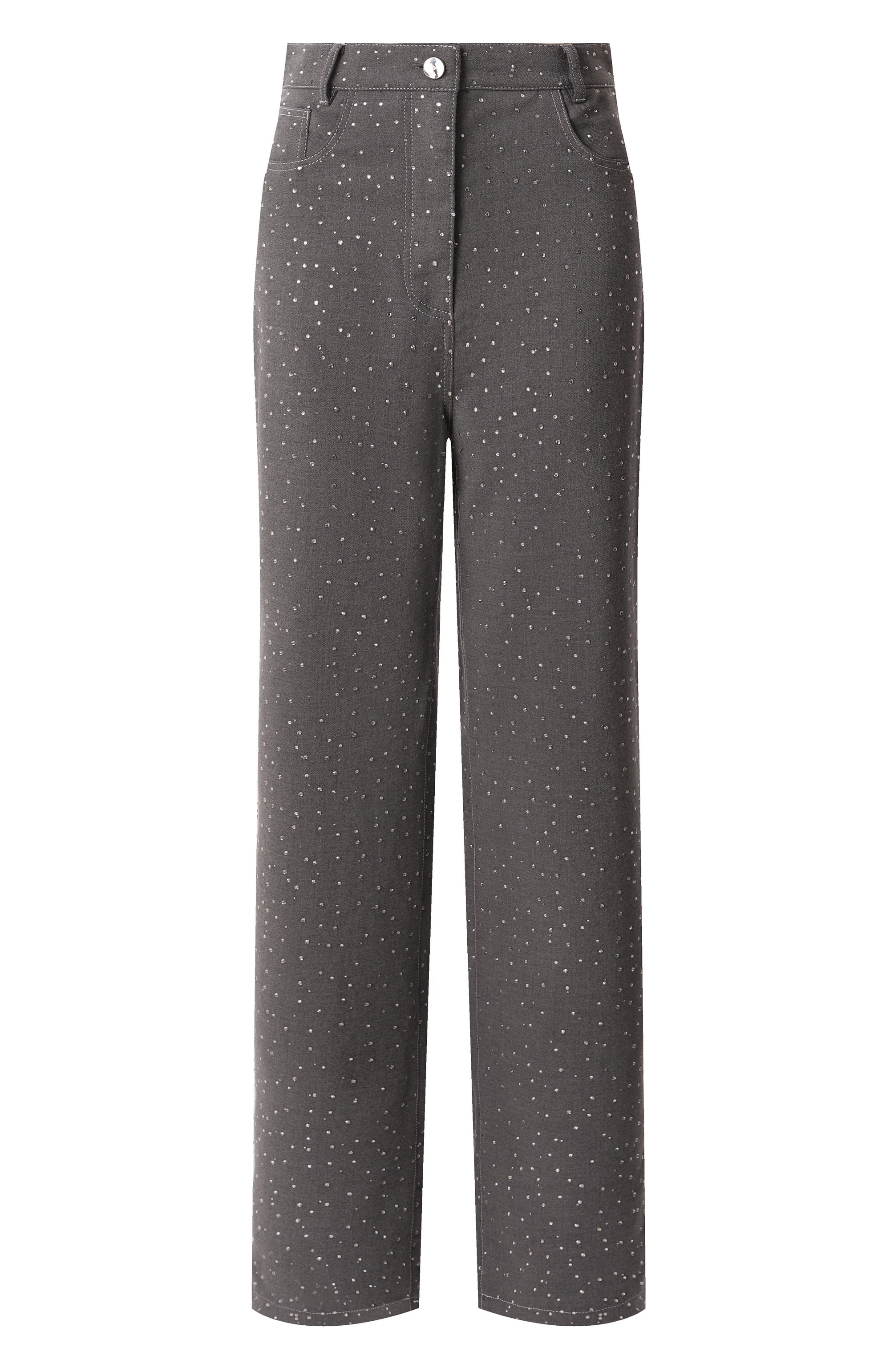 Джинсы с отделкой стразами ALINE, арт. AL112301, фото 1