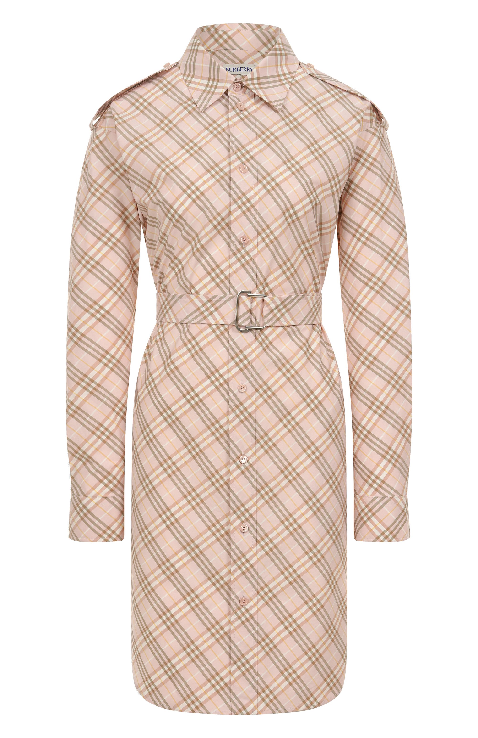 Хлопковое платье BURBERRY, арт. 8104976, фото 1