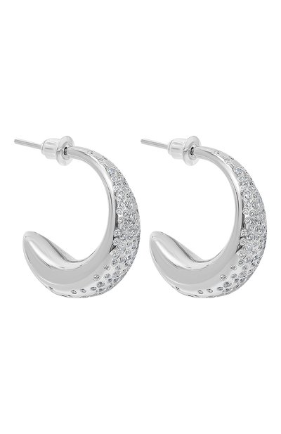 Серьги stasya LEVASHOVAELAGINA серебряного цвета по цене 25000 руб., арт. stasya/ea, фото 3 Серьги stasya LEVASHOVAELAGINA, арт. stasya/ea, фото 3