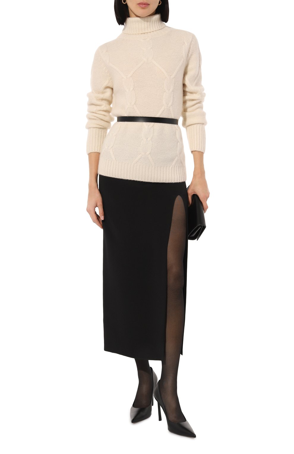 Свитер из кашемира и шелка ALLUDE, арт. 245/77011, фото 2