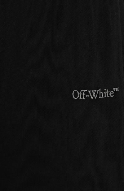Хлопковые брюки-карго OFF-WHITE черного цвета по цене 29950 руб., арт. 0GCH00BS25FLE001/12+, фото 3 Хлопковые брюки-карго OFF-WHITE, арт. 0GCH00BS25FLE001/12+, фото 3