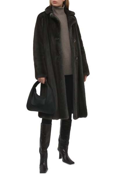 Шуба из меха норки COLOR TEMPERATURE, арт. fw18ct46, фото 2