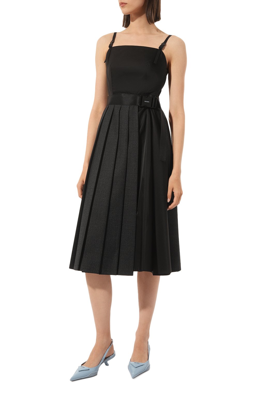 Шерстяное платье PRADA, арт. P3G11H-1Y3V-F0N07-212, фото 3