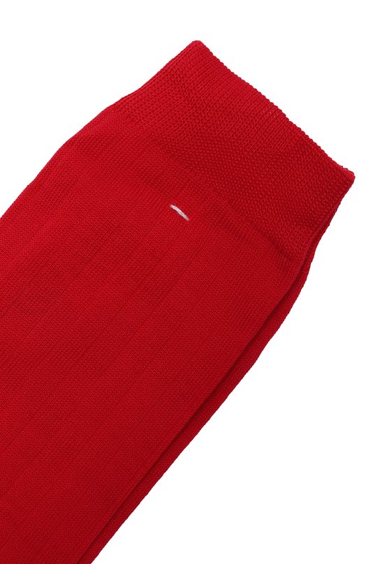 Хлопковые носки Maison Margiela S51TL0051/S17868 Красный  S51TL0051/S17868 Фото 2