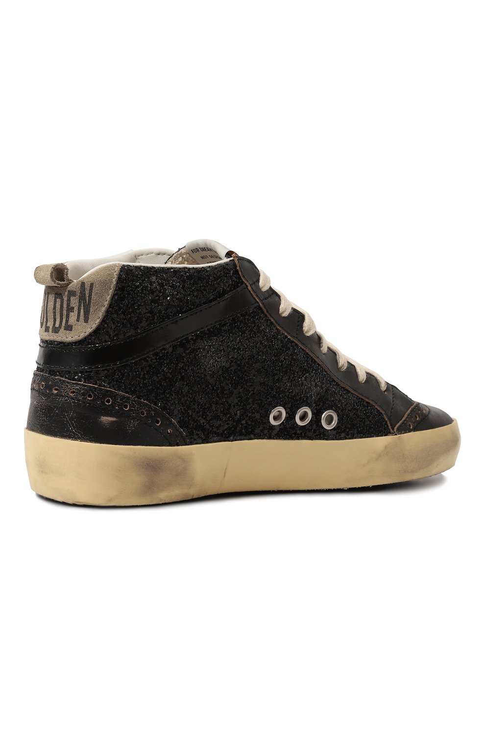 Комбинированные кеды mid star GOLDEN GOOSE DELUXE BRAND, арт. GWF00122.F003978, фото 5