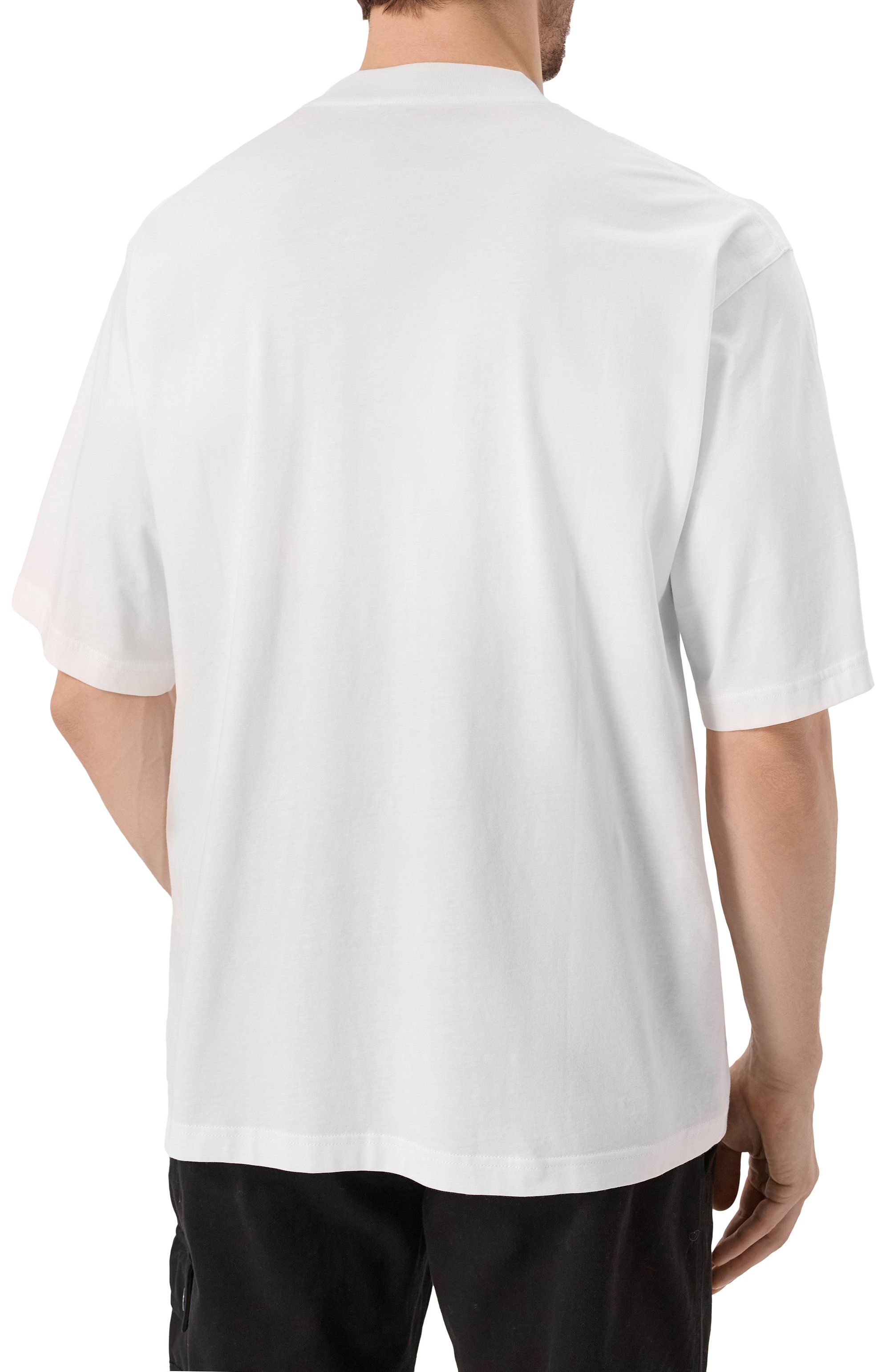 Хлопковая футболка MARNI, арт. HUMU0223P1/USCS87, фото 4