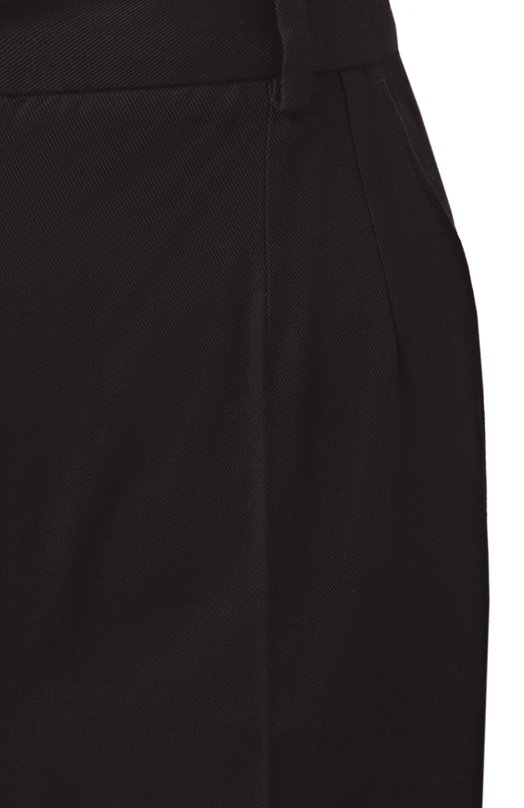 Хлопковые брюки Dolce & Gabbana FTC20T/GDCDD Чёрный  FTC20T/GDCDD Фото 6