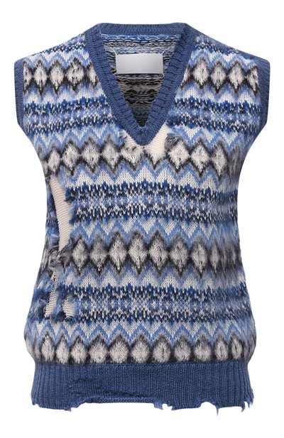 Жилет из шерсти и хлопка MAISON MARGIELA, арт. S31GP0093/S17905, фото 1