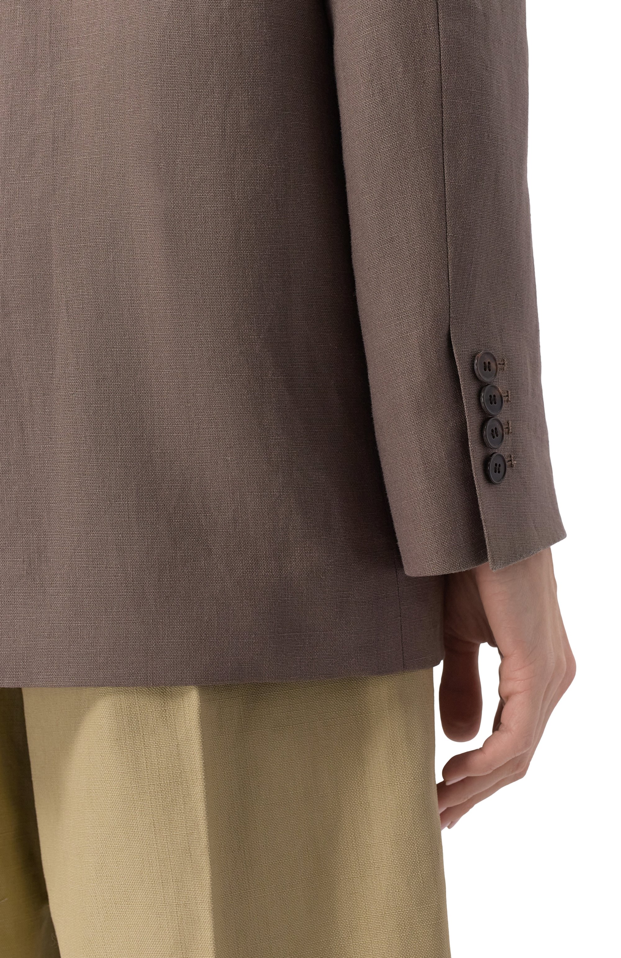 Льняной жакет SASHAVERSE, арт. JT025/BR/9103.301/SS25, фото 5