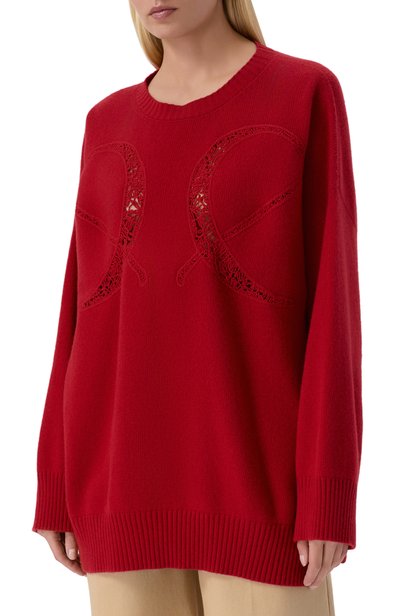 Свитер из шерсти и кашемира ELIE SAAB, арт. T0260/CK032, фото 3