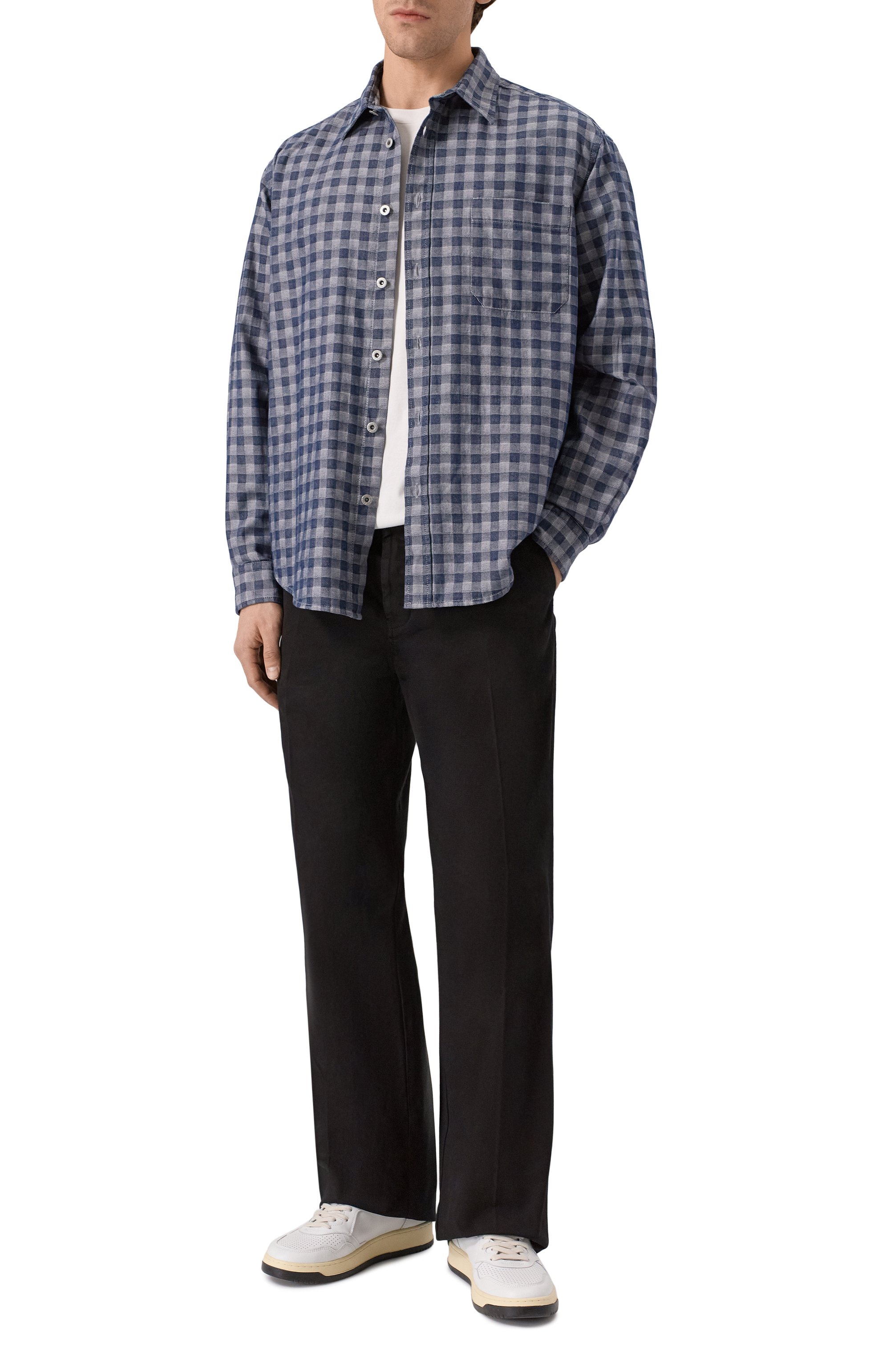 Хлопковая рубашка HUGO BLUE, арт. 50556347, фото 2