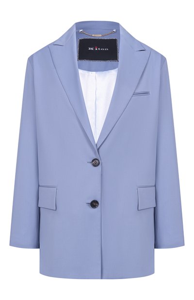 Женский шерстяной жакет KITON, арт. D53502K01024_001