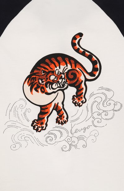 Хлопковая футболка KENZO, арт. K61444, фото 3